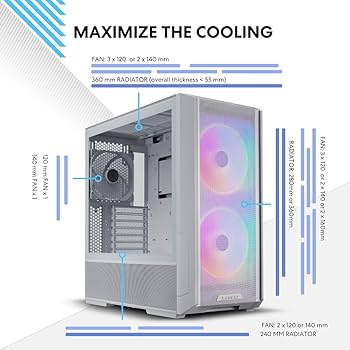 lian li LANCOOL 216 殆ど新品 Amazon.com: Lian-Li Lian-Li Case LANCOOL 216X Mid Tower 4.0
